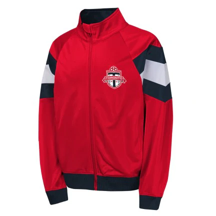Youth Toronto FC Red Field Full-Zip Jacket - Image 3