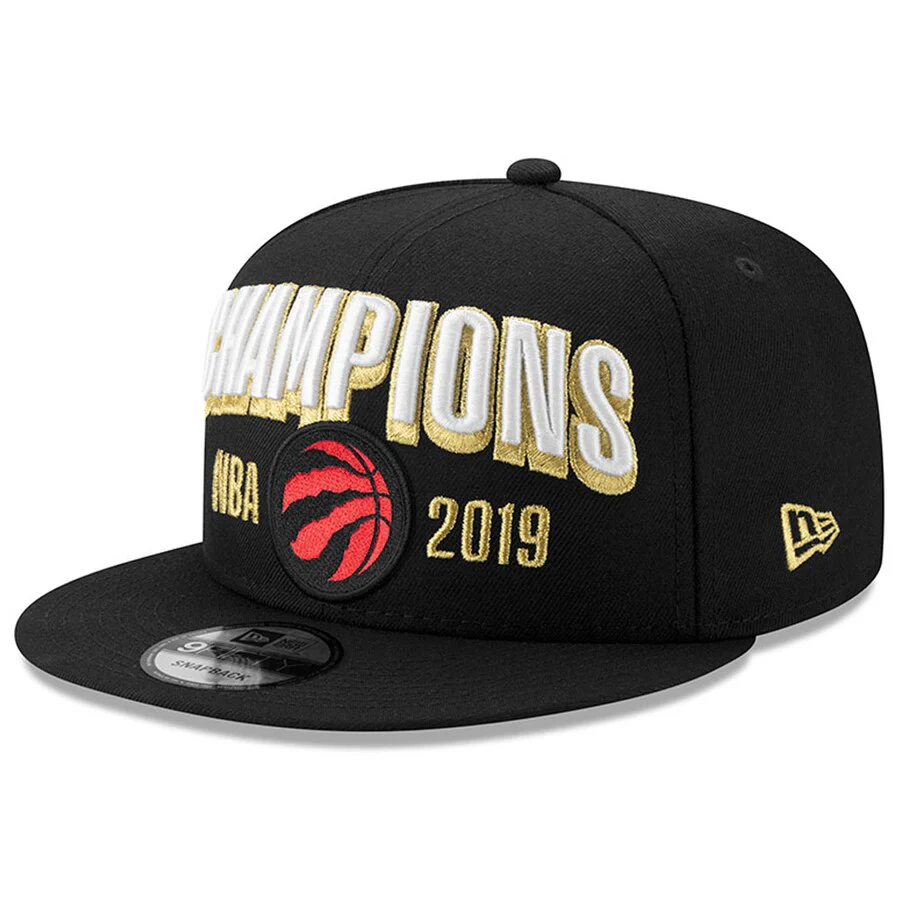 Youth Toronto Raptors **1st Print** NBA Authentic Championship Locker Room 9Fifty New Era SnapBack Hat - Image 2