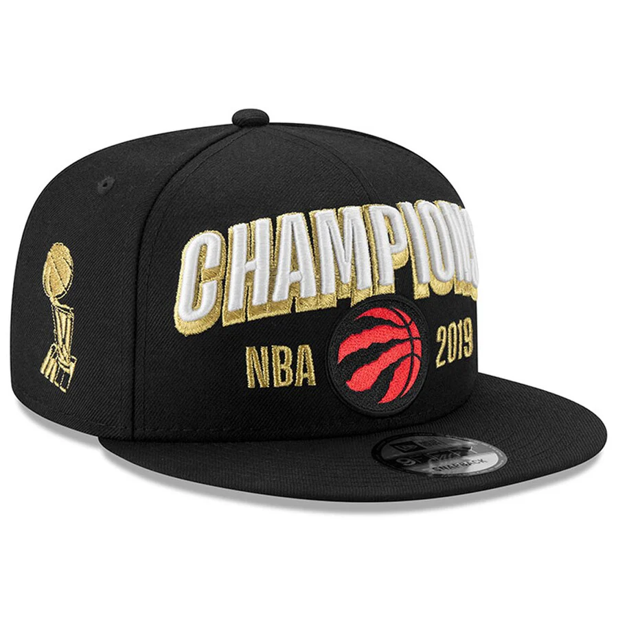Youth Toronto Raptors **1st Print** NBA Authentic Championship Locker Room 9Fifty New Era SnapBack Hat - Image 4