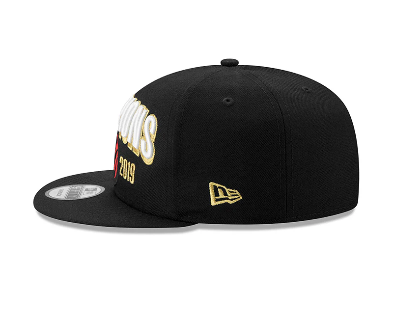Youth Toronto Raptors **2nd Print** NBA Authentic Championship Locker Room 9Fifty New Era SnapBack Hat - Image 3